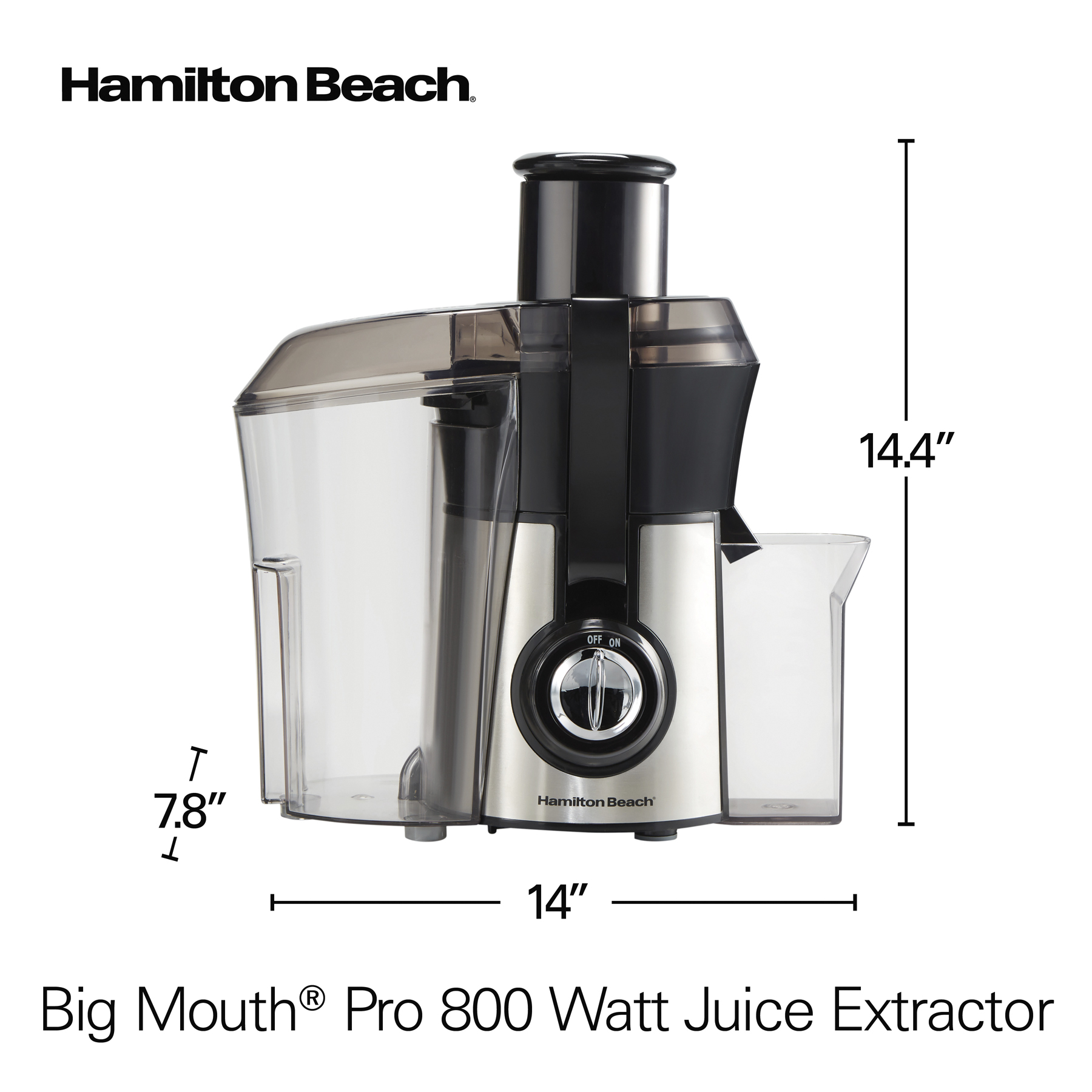 Extractor De Jugos Big Mouth Pro HB-67608Z - Imagen 8
