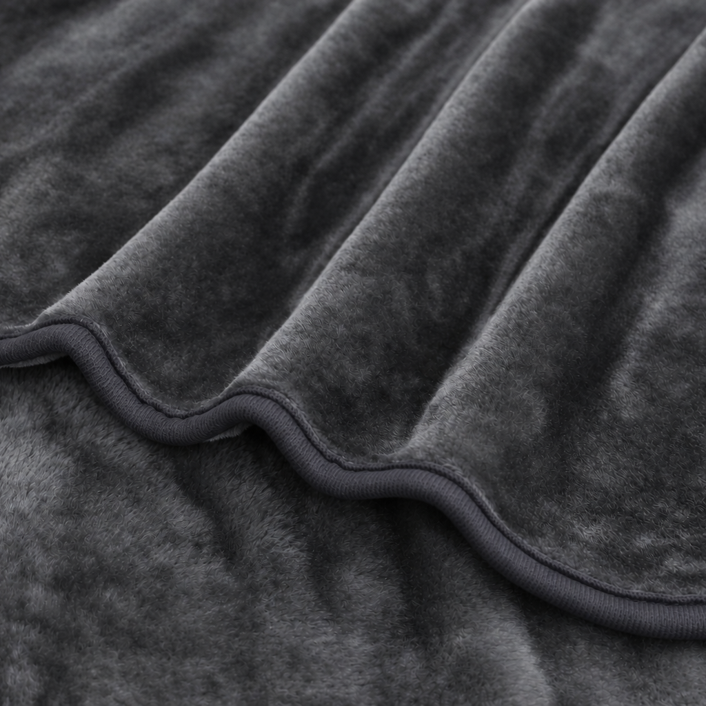 Cobija Koyo Repujada Unicolor - Gris Oscuro - Imagen 4