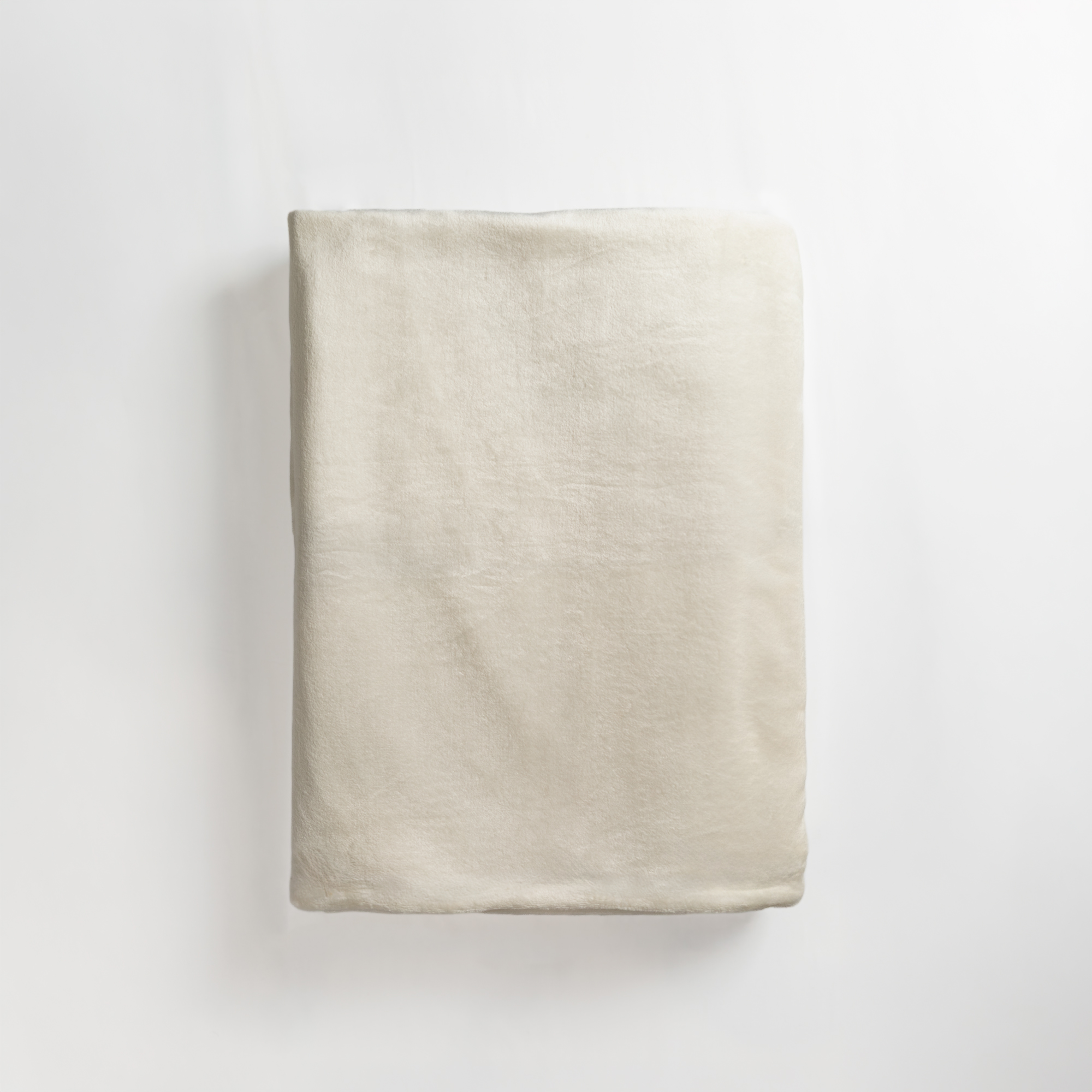Cobija Real Tex Flannel Unicolor - Blanco - Imagen 2