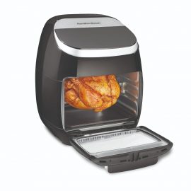 Freidora de aire digital 11L con asador y cesta giratoria Hamilton Beach – 35070