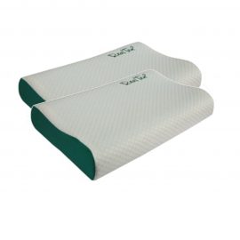 Setx2 Almohadas Memory Foam confort con gel con caja A007