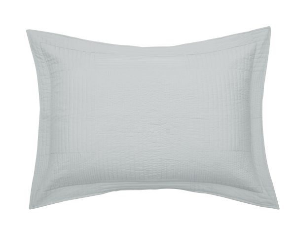 Colcha Real Tex Bordada Unicolor Gris Plata – 8004 - Imagen 3