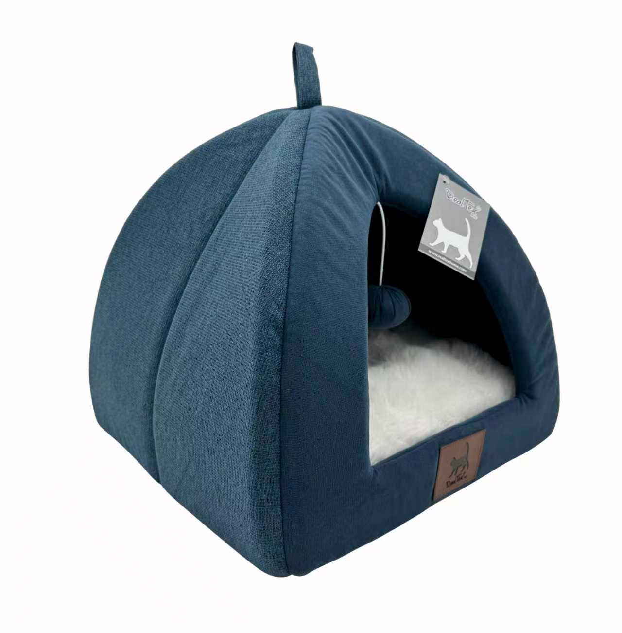 Cama para Mascota Gato Azul 2025S-05037 - Imagen 2