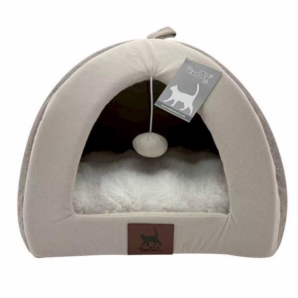 Cama para Mascota Gato Beige 2025S-05037
