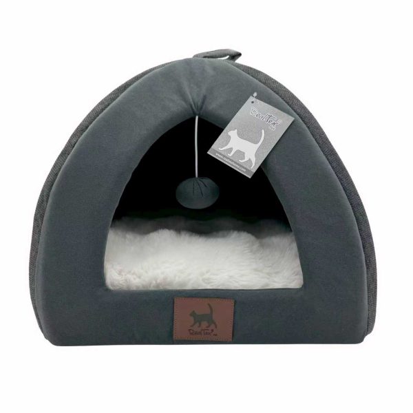 Cama para Mascota Gato Gris 2025S-05037