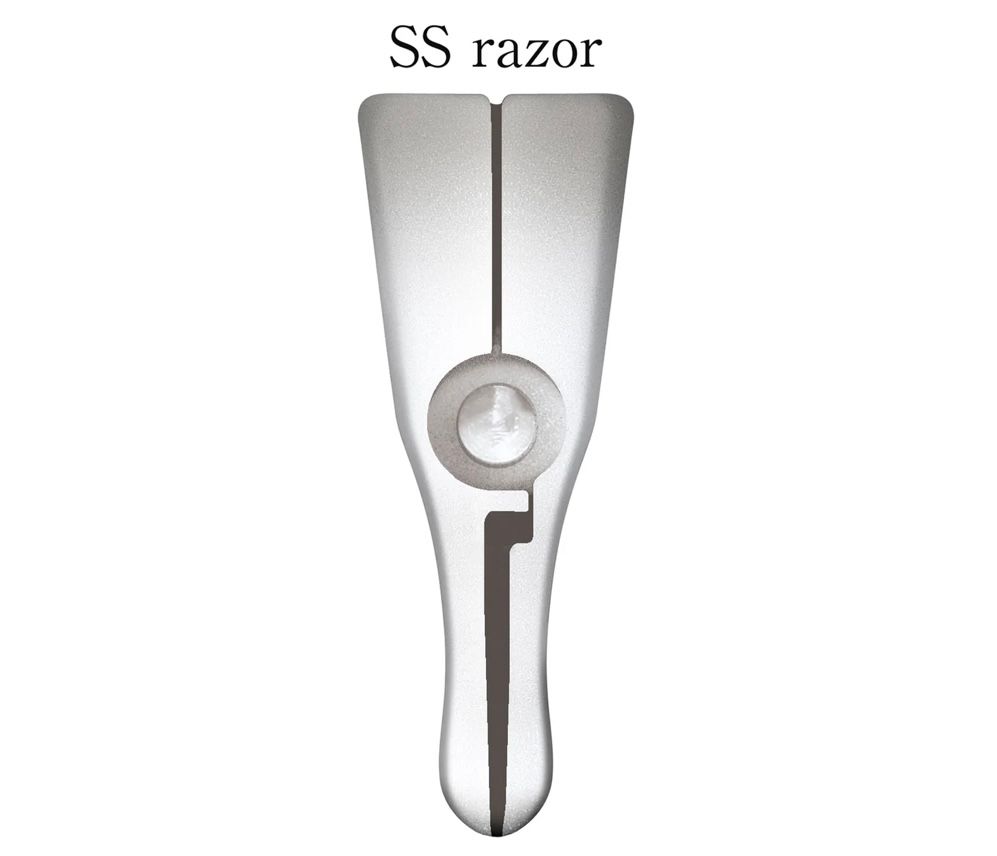 Navaja de Afeitar Profesional Feather Artist Club SS Folding Razor. Black SS - Imagen 2