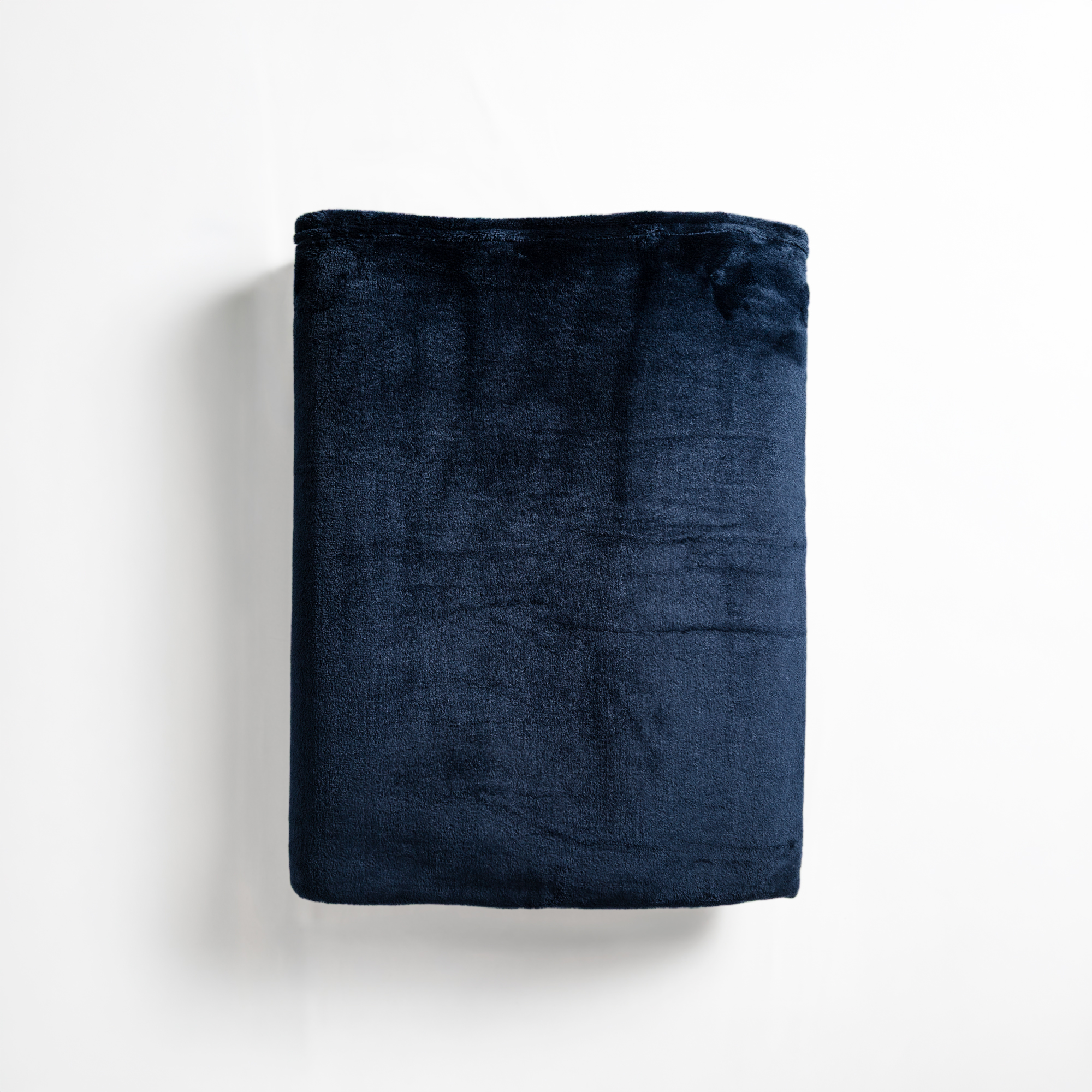 Cobija Real Tex Flannel Unicolor - Azul Petróleo - Imagen 2