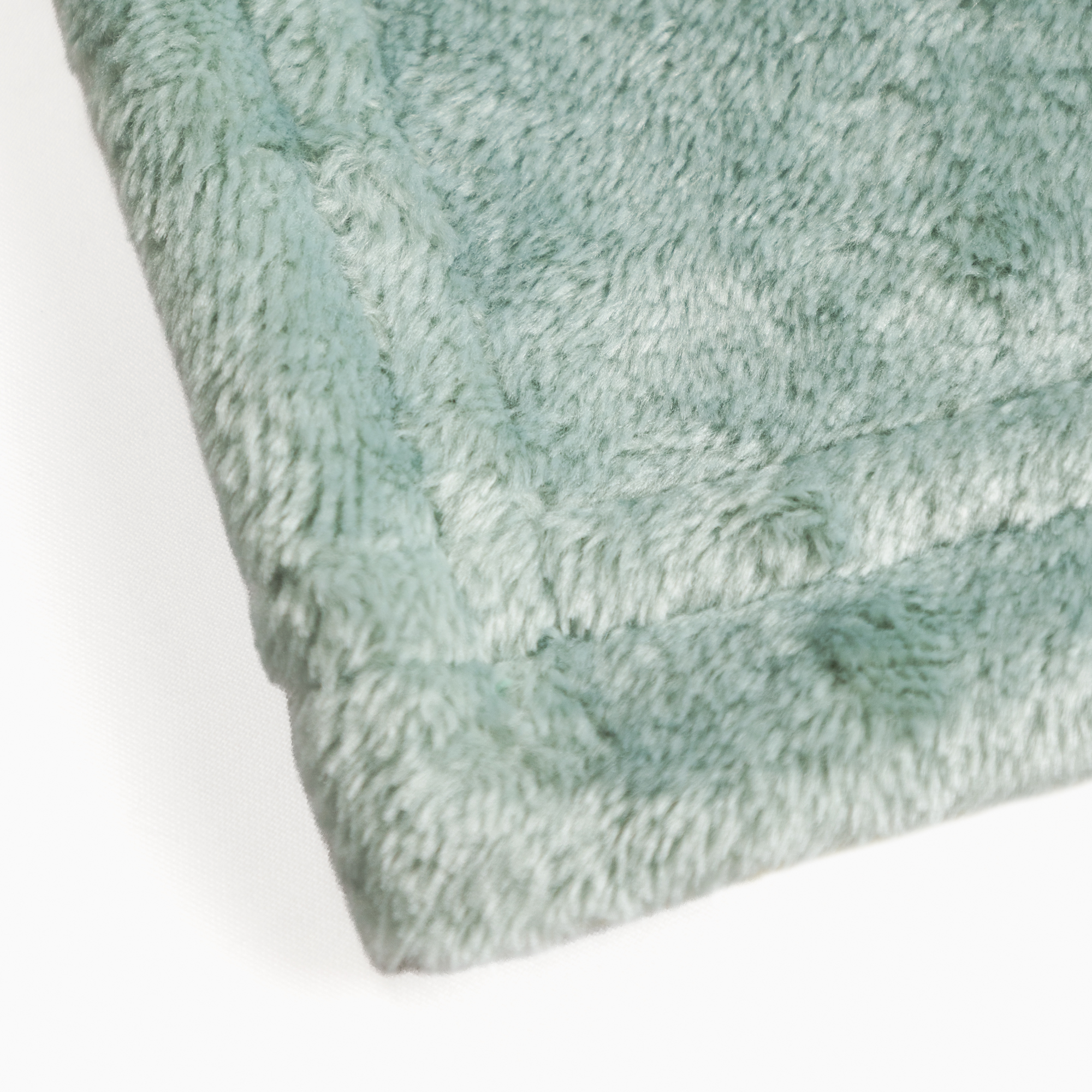 Cobija Real Tex Flannel Unicolor - Verde Oliva - Imagen 4