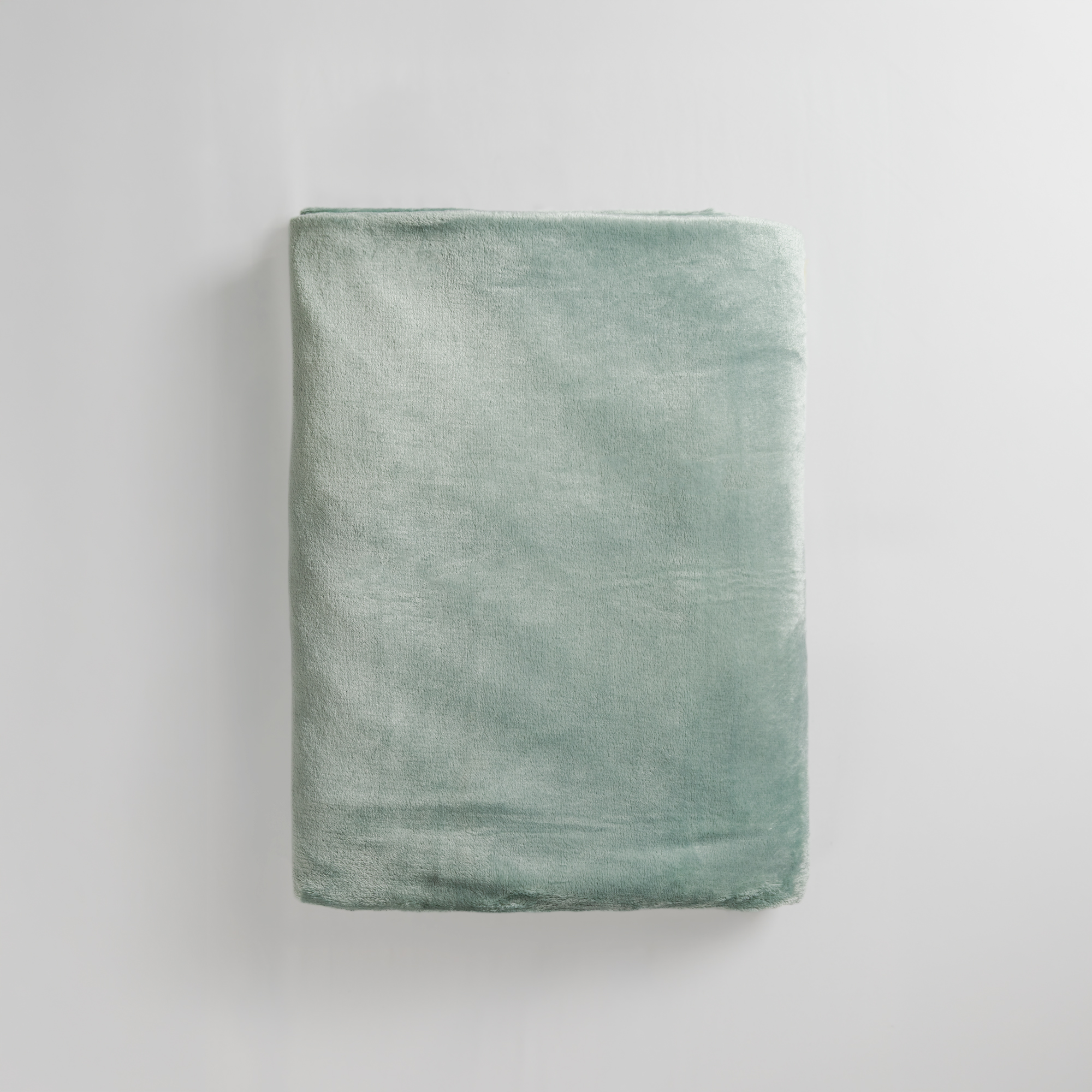 Cobija Real Tex Flannel Unicolor - Verde Oliva - Imagen 2